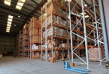 Completed Pallet Racking Project