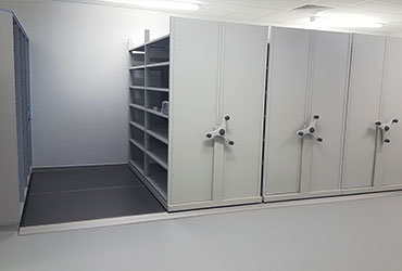 Mobile Hygienic Shelving
