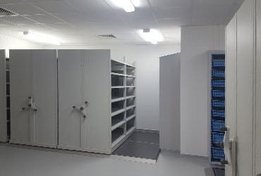 Mobile Theatre Racking