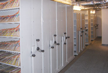 Moorfields Eye Hospital - Mobile Shelving
