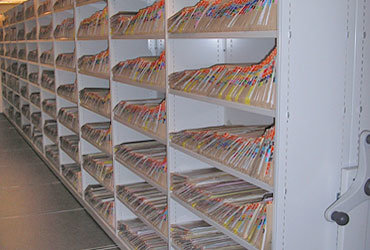 Moorfields Eye Hospital - Mobile Shelving