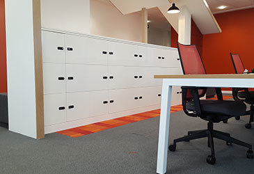Hot Desk Lockers