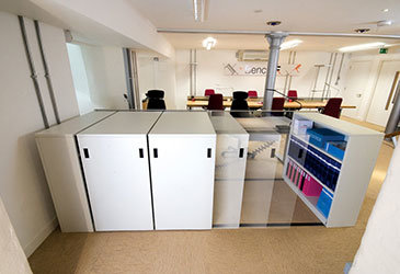 low-movable-shelving Low Movable Office Shelving
