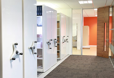 Mobile Office Shelving