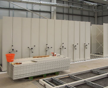 Mobile Shelving Installation