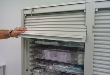 Removable Tambour Doors