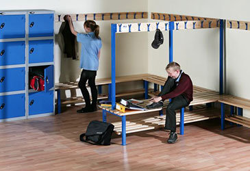 School Bench Seating