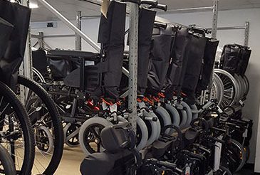Wheelchair Shelving